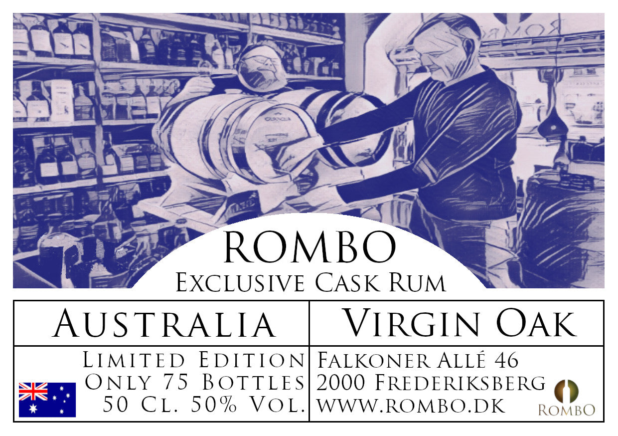 Rombo Exclusive Cask Rum Australia KLK Virgin Oak