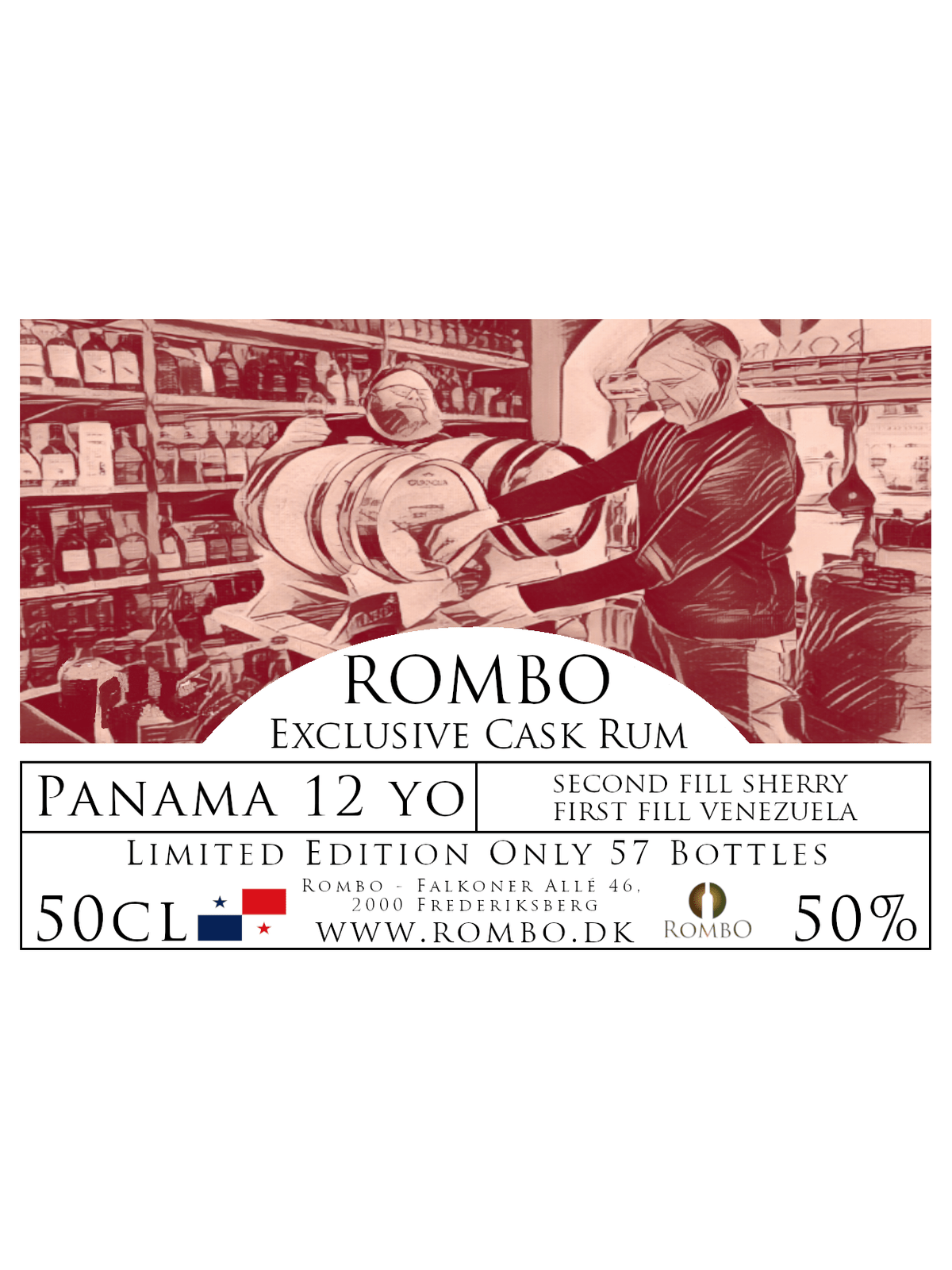 Rombo Exclusive Cask Rum Panama 12 år