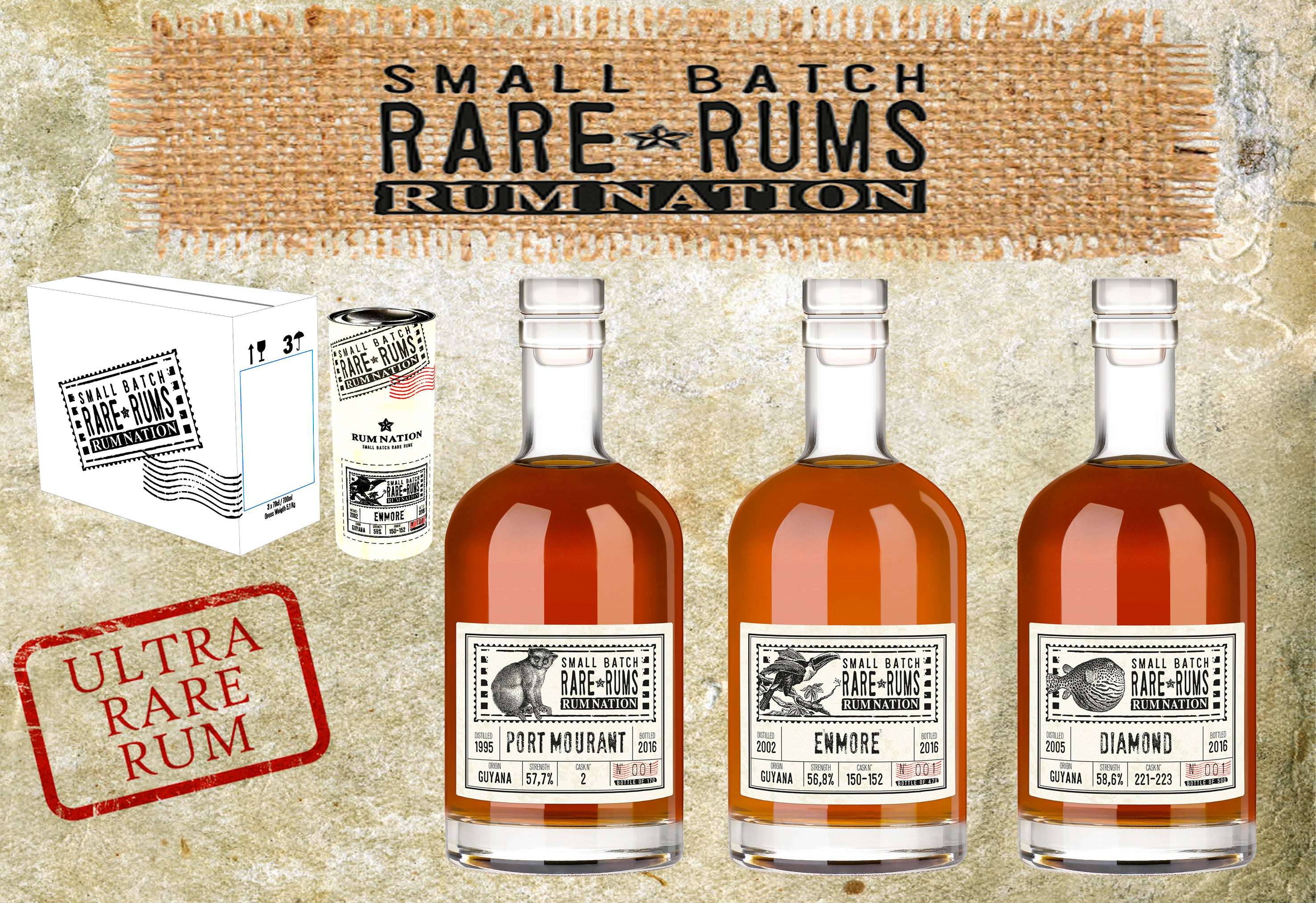 Rum Nation Rare Rums Enmore 14 år