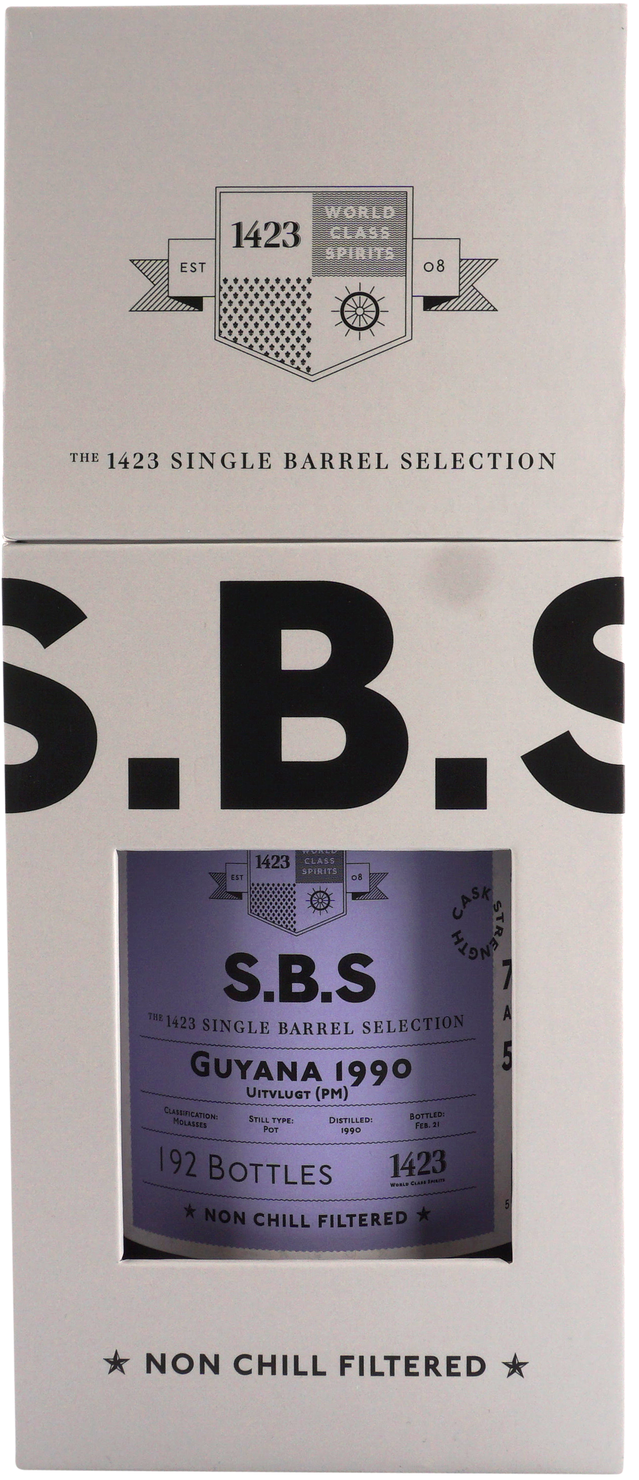 SBS Guyana 1990 Rum Uitvlugt (PM) rom