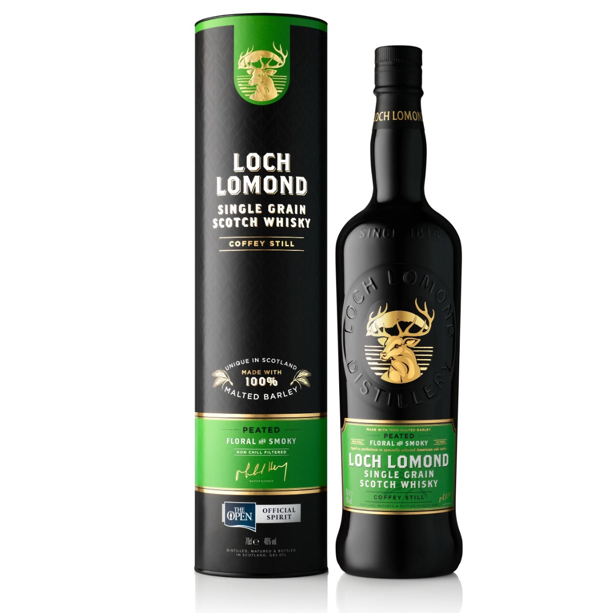 Loch Lomond Peated Single Grain Whisky
