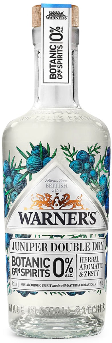 Warner’s Juniper Double Dry 0% Alkoholfri Gin