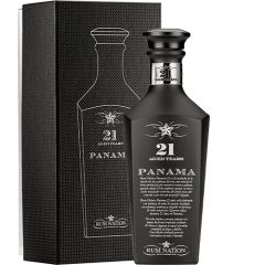 Rum Nation Panama 21 år Black Decanter rom 43% -  Panama rom
