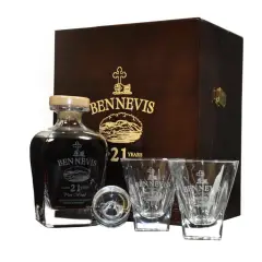 Ben Nevis 21 års Single Malt Whisky Decanter m/2 glas -  Ben Nevis