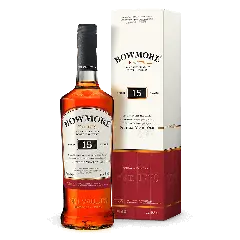 Bowmore 15 års Single Islay Malt Whisky 43% 70cl -  Islay